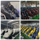 R10 Double Push Rod Factory Wholesale Full Body 4D Dual Core Massage Wireless Charging Massage Chair With Foot  Massage 2026