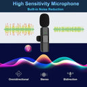 Basix Wireless Lav Mic - Noise Cancel Vlog Set