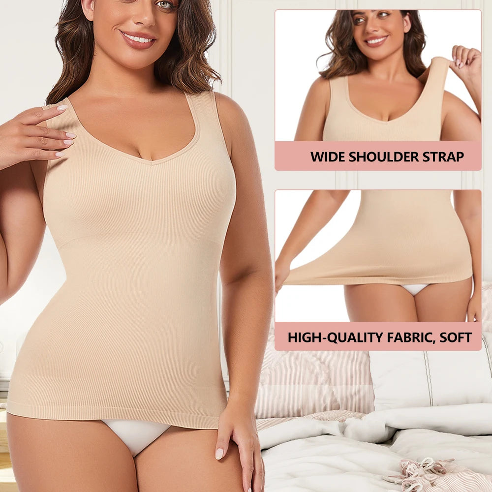 MISSMOLY V Neck Shapewear Camisole