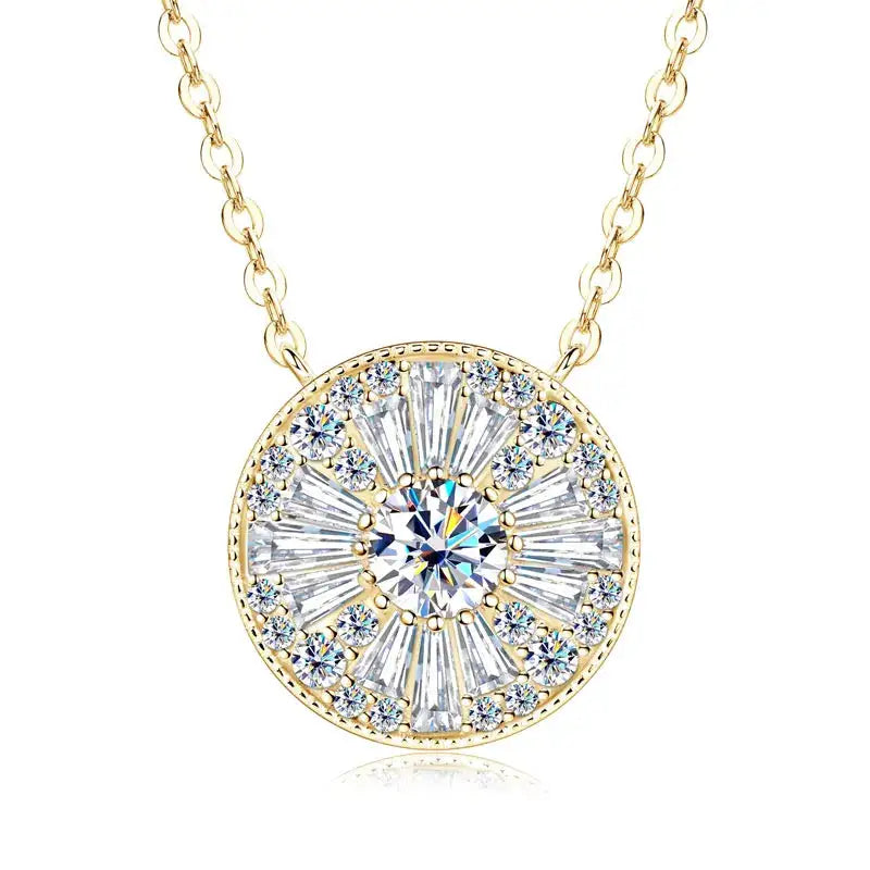 Premium Gold Filled Moissanite Necklace — product image 10