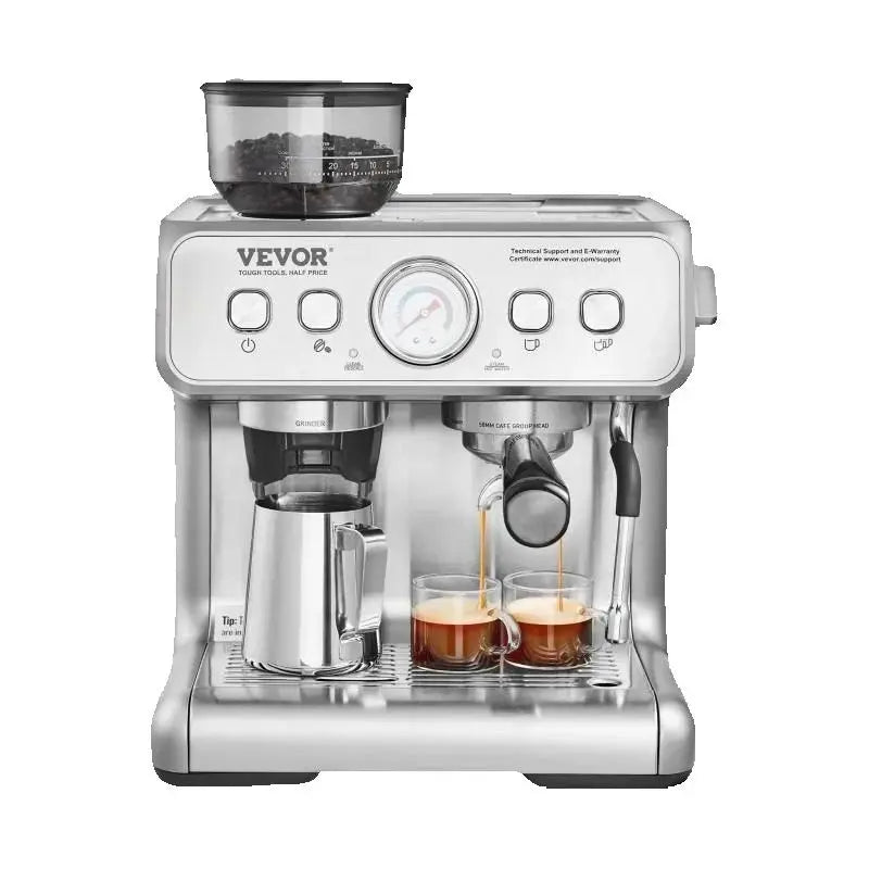 SucceBuy Espresso Machine with Grinder Semi-Automatic — product view 1