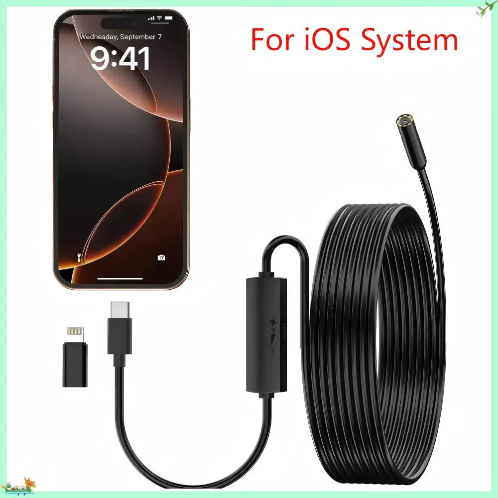 IOS Compatible Inspection Endoscope Camera