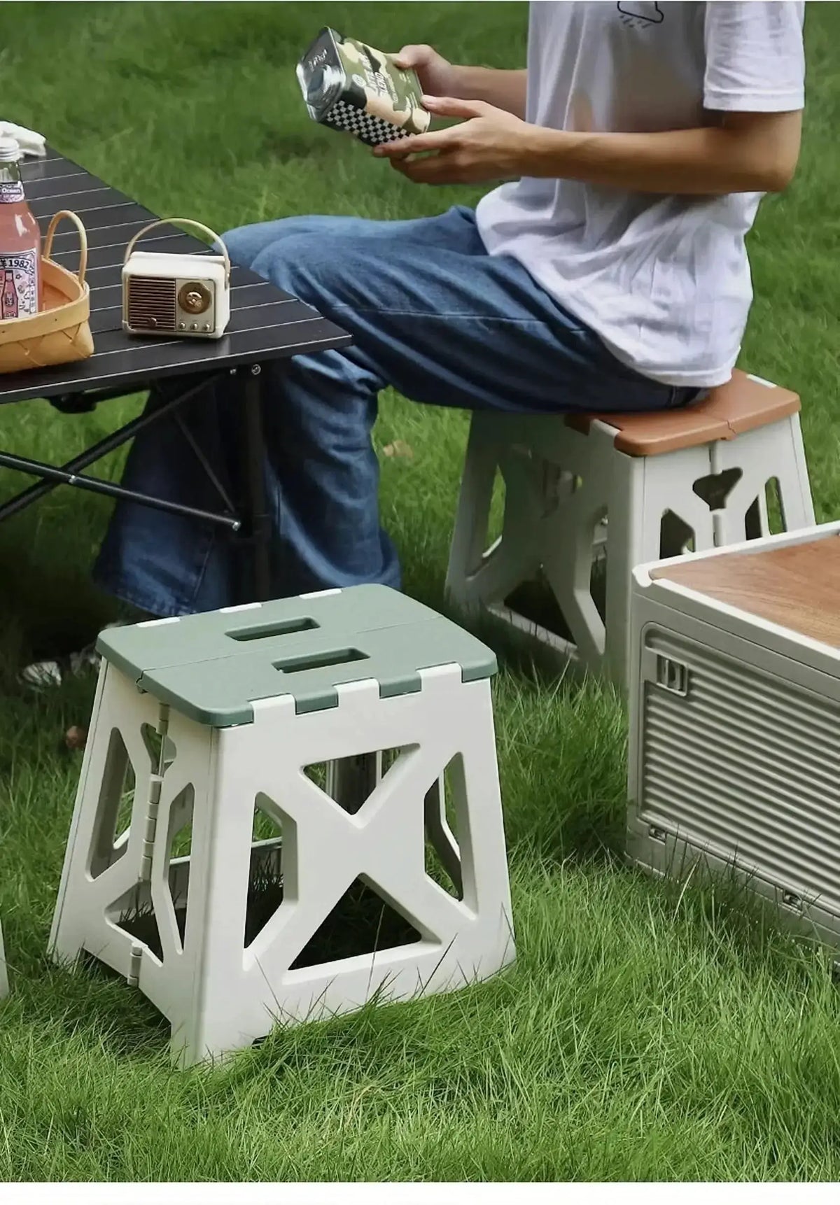 Portable Folding Stool for Home Use — product view 8