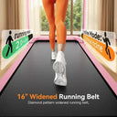 3.5 HP Folding Treadmill 12 To 15 Percent Incline Home Office