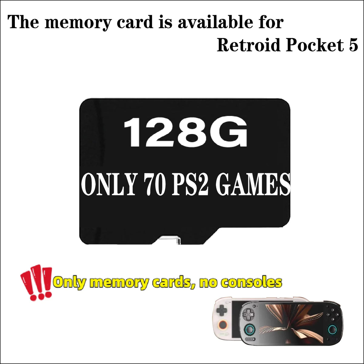 Retroid Pocket 5 Memory Card
