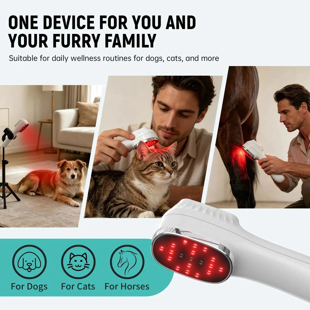 Handheld Red Light Device for Pet Laser Therapy Device — product view 6
