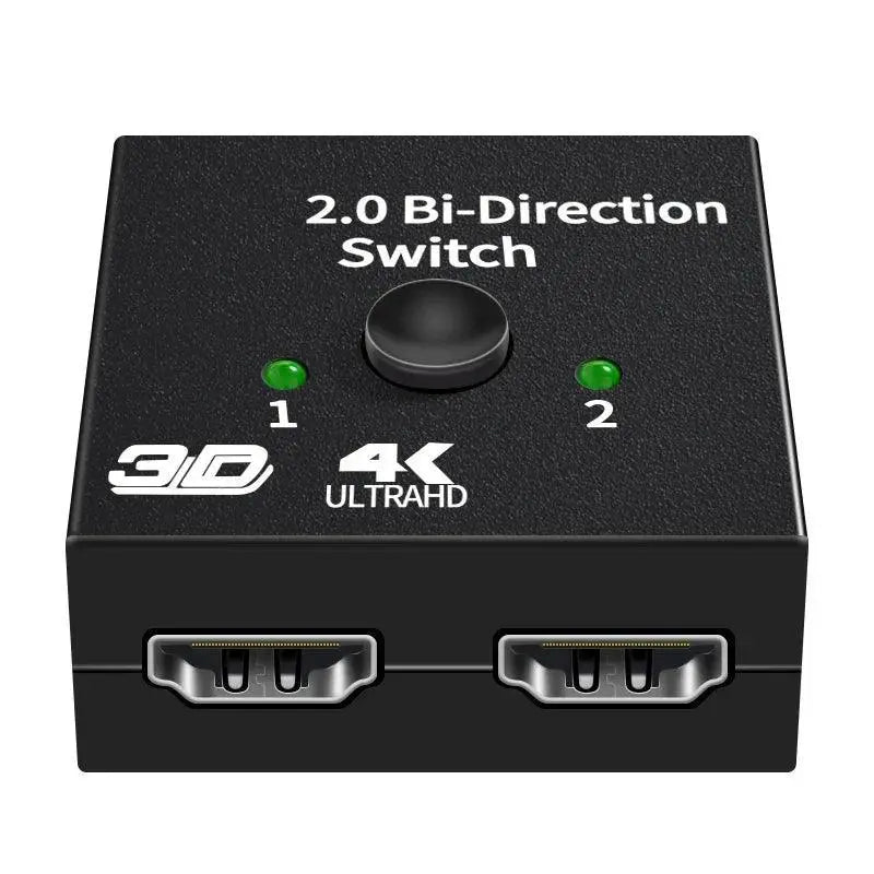 HDMI Switcher PS4 TV Box Seamless Switching Across Inputs