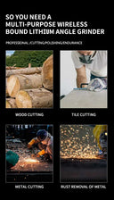 Angle Grinder: Brushless Lithium Metal Cutting Tool