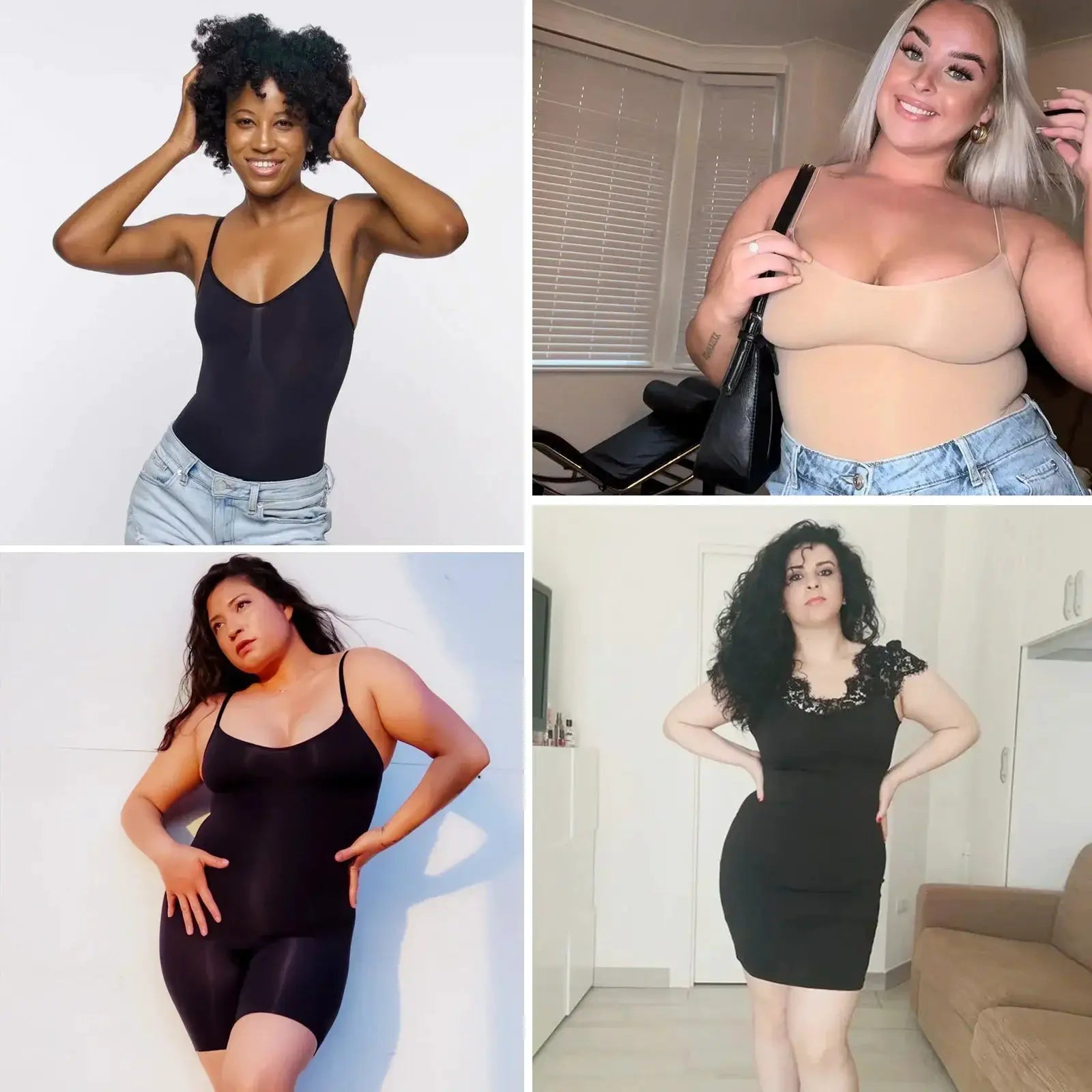 Sculpting Seamless Bodysuit for Women Push Up Butt Lifter