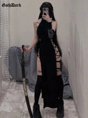 Contoured Goth Bandage Dress For Cosplay