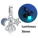 Sterling Silver Charm Firefly Butterfly