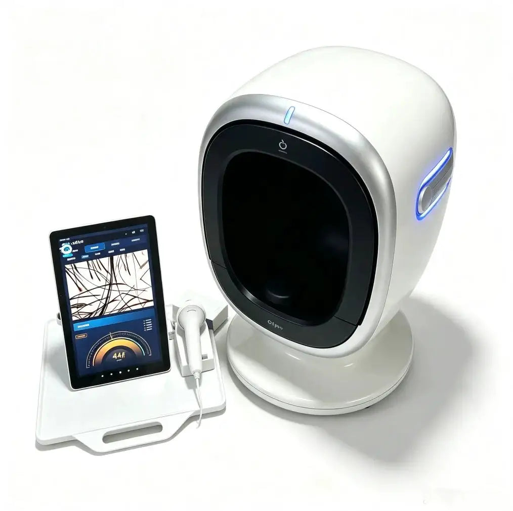3D AI O1pro Portable Beauty Analysis Machine HD High Accuracy Facial Scanner With Scalp Detection Handpiece For Skin & Scalp Tes