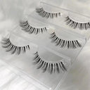 Crisscross 3D Faux Mink Eyelashes Set - 5 Pairs Glamorous