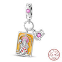 Charm Sterling Silver Tarot Card