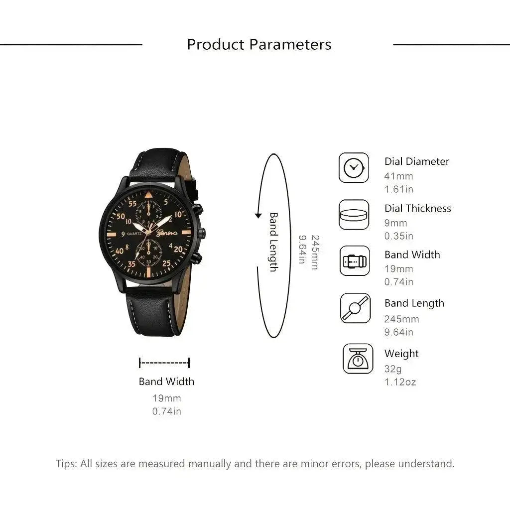 Mens Luxury Watch Set Stylish Timepieces For Every Event