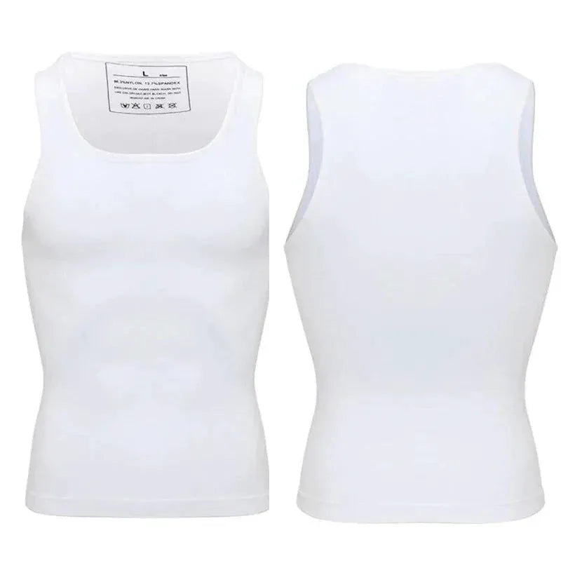 Men Slimming Compression Tank Top For Workout Support
