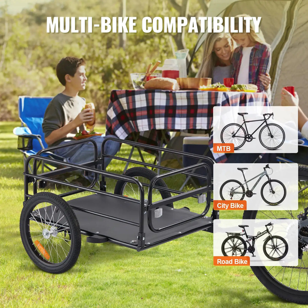Foldable Bike Cargo Trailer LB — product image 6