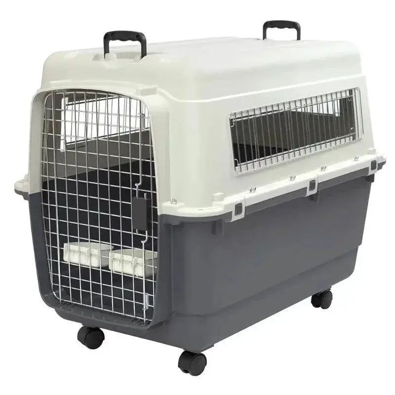 Iata Approved Plastic Dog Kennel Carrier Durable And Secure