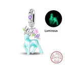 Sterling Silver Chameleon Luminous Firefly