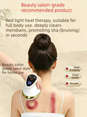 Electric Cupping Massager With Heating Suction Cups For Anti Cellulite Results