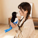 Simulation Pigeon Plush Toy Lifelike Magpie Carrier Doll