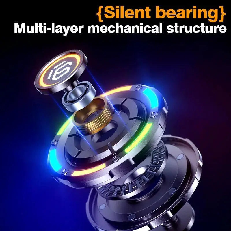 Yijoo 3in1 EDC Metal Fidget Toys For Men Stress Relief