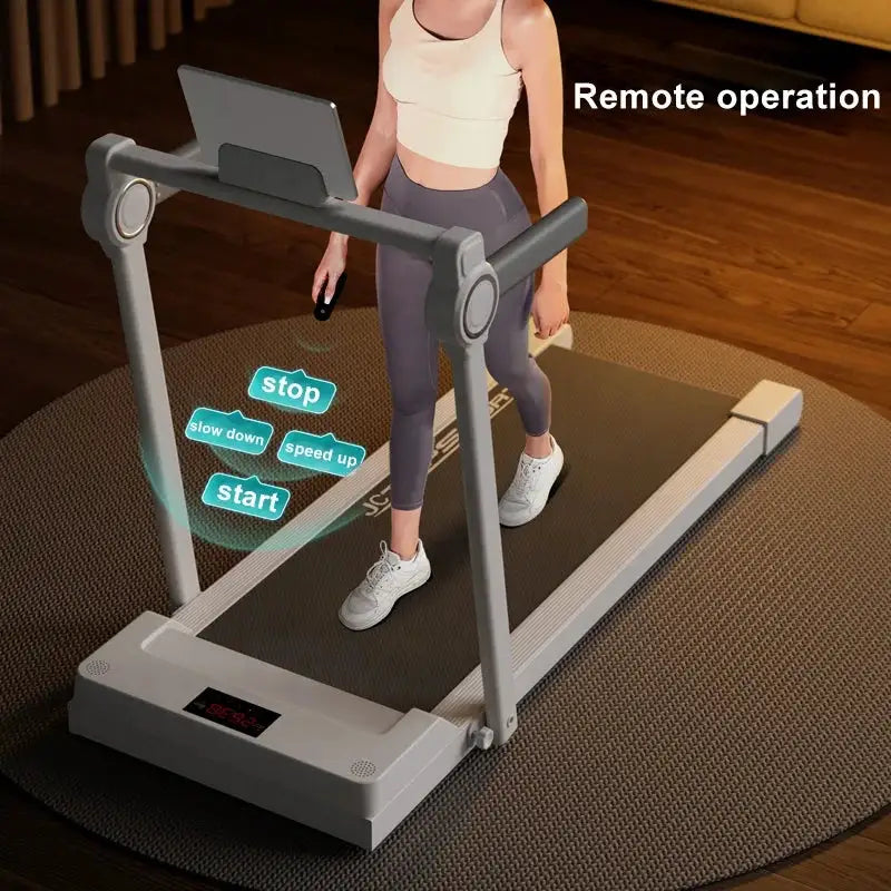 New Arrival Commercial Treadmill Gym Fitness Folding Running Machine Under Desk Walking Pad