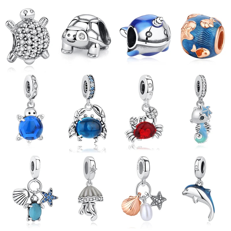 Sterling Silver Charm Sea Turtle