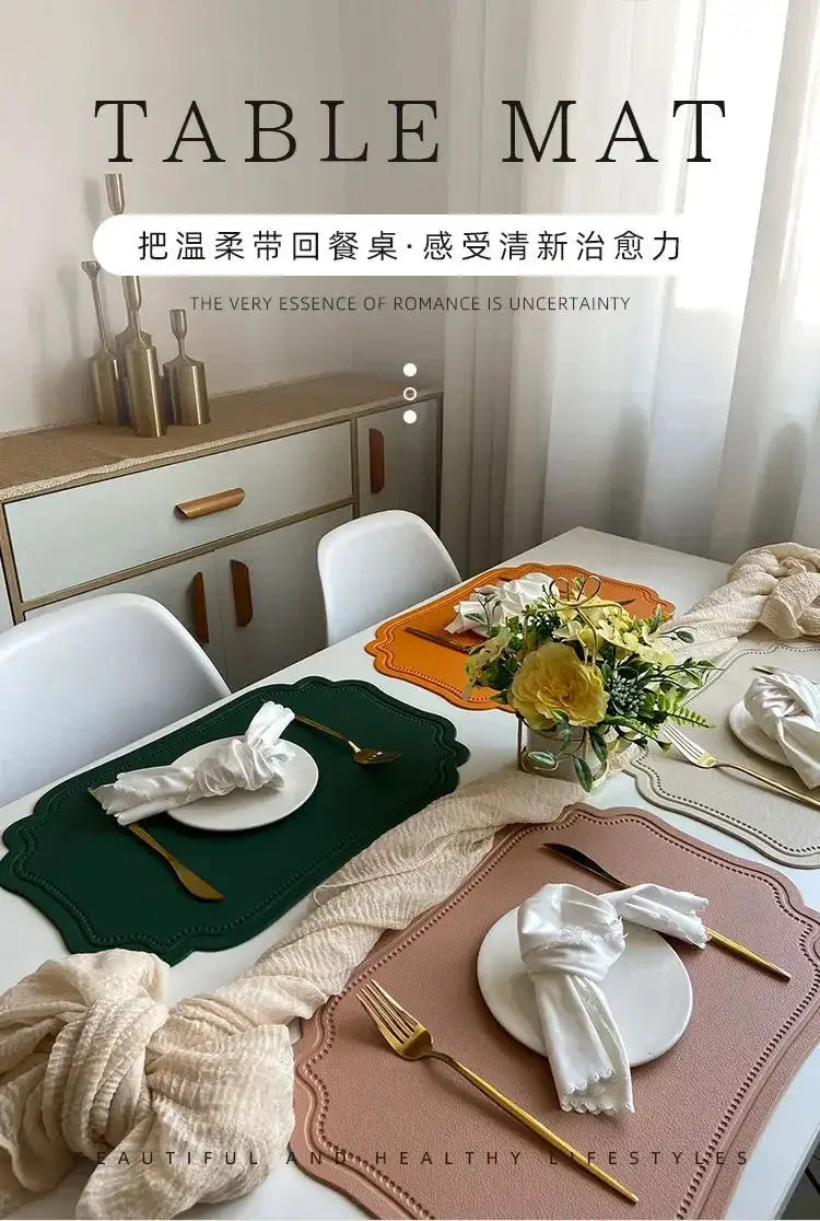 Durable PVC Table Mat for Kitchen Dining — product view 14