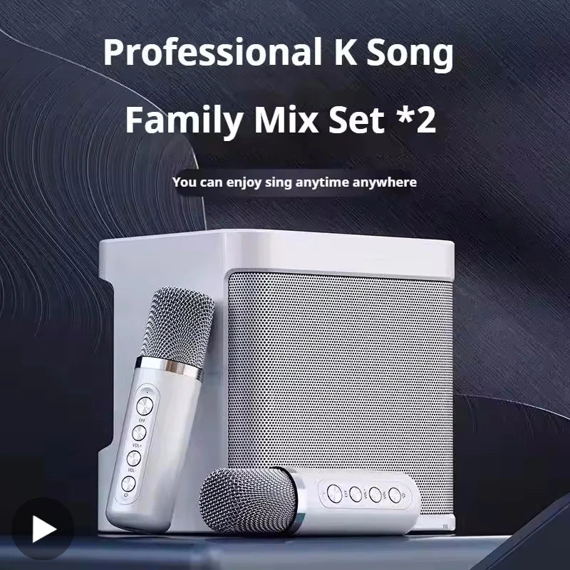 Karaoke Portable Wireless Bluetooth Speaker