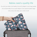 Baby Diaper Bag Organizer Reusable Waterproof Wet Dry Pack