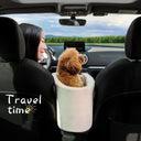 Portable Pet Safety Seat & Travel Carrier for Small Pets