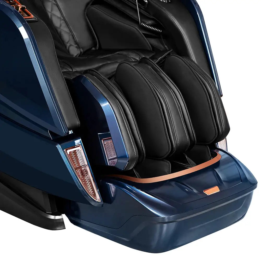 Luxury 4D Shiatsu Zero Gravity Full Body SL Track Electric Massage Recliner With Foot Massage Function For Home Spa Relax
