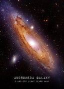 Space Canvas Print - Vibrant Galaxy Wall Art