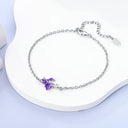 Bracelet Sterling Silver Basic Braided