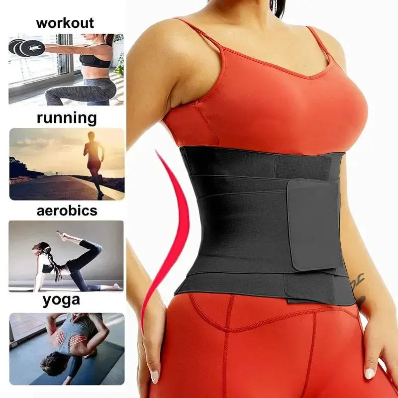 AfruliA Waist Trainer Slimming Tummy Trimmer Support