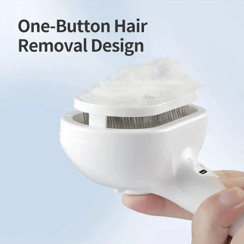 ROJECO Electric Steam Brush For Cats Removes Hair Gently