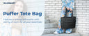 Tote Bag Puffy Padded Women's Large Handbag