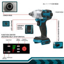 Cordless 1/2 Impact Wrench 520Nm Brushless Box