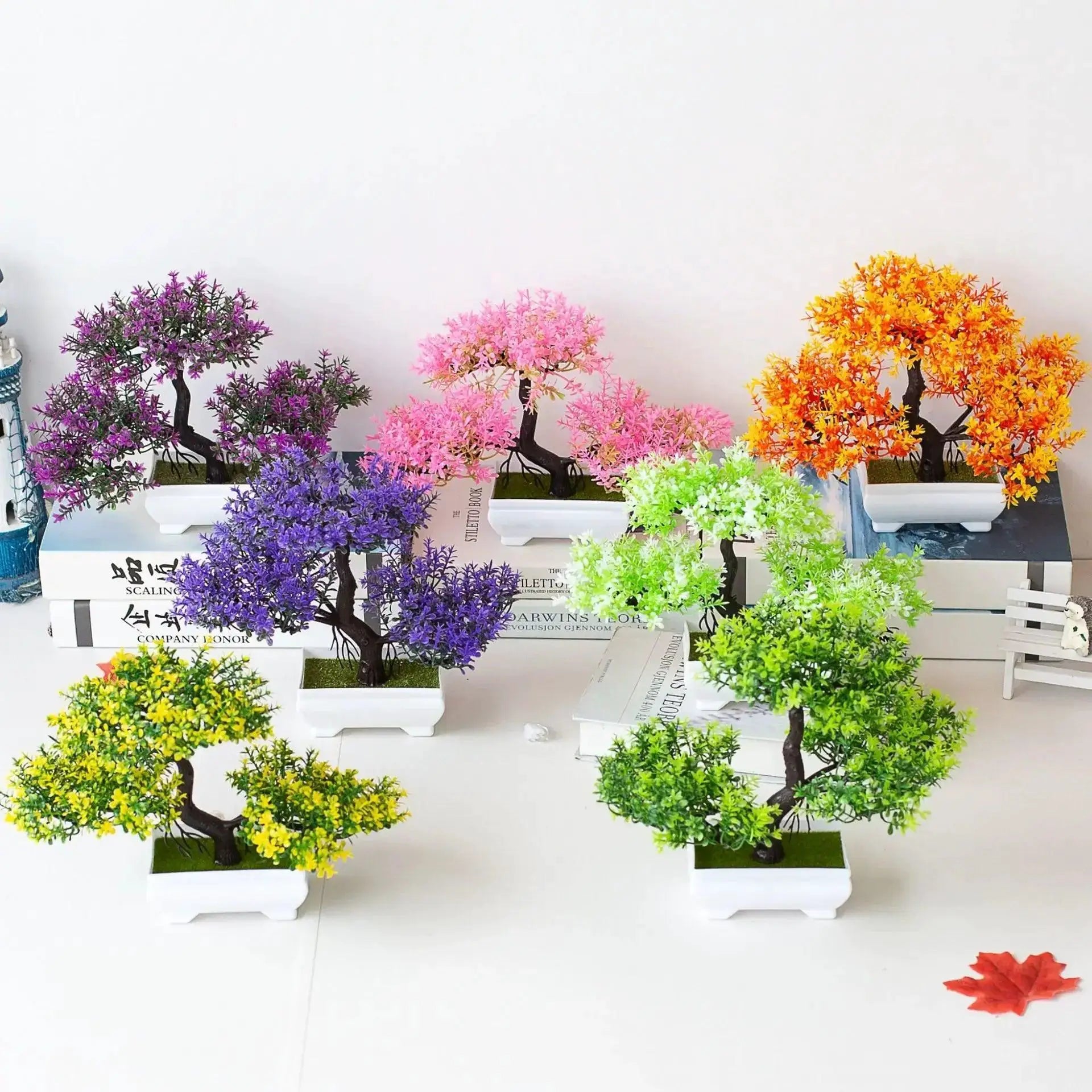 Lifelike Artificial Bonsai Plant for Home Office Decor