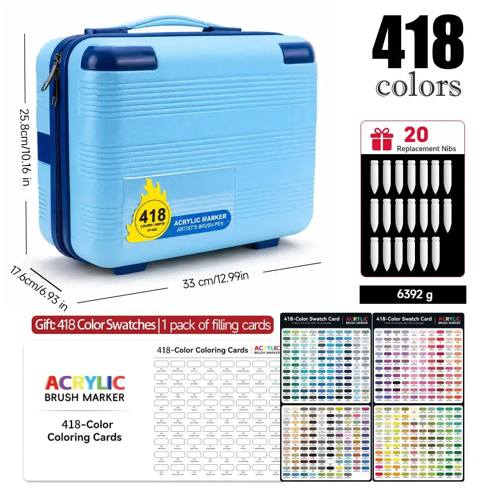 Premium Acrylic Marker Collection — product view 2