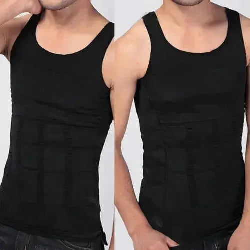 Mens Slimming Corset Vest Body Shaper Waist Trainer