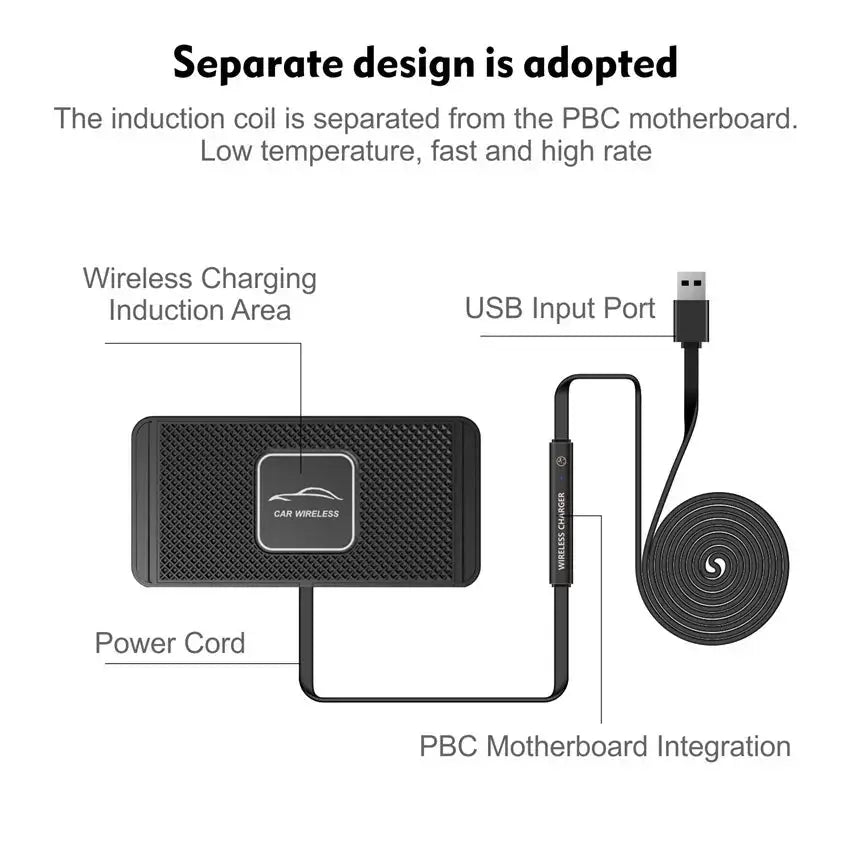 Fast Wireless Car Charger for Drivers — product view 16