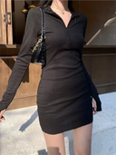 Women Bodycon Dress Night Out - Sleek