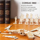 Wooden 3D Mechanical Rubber Band Puzzle