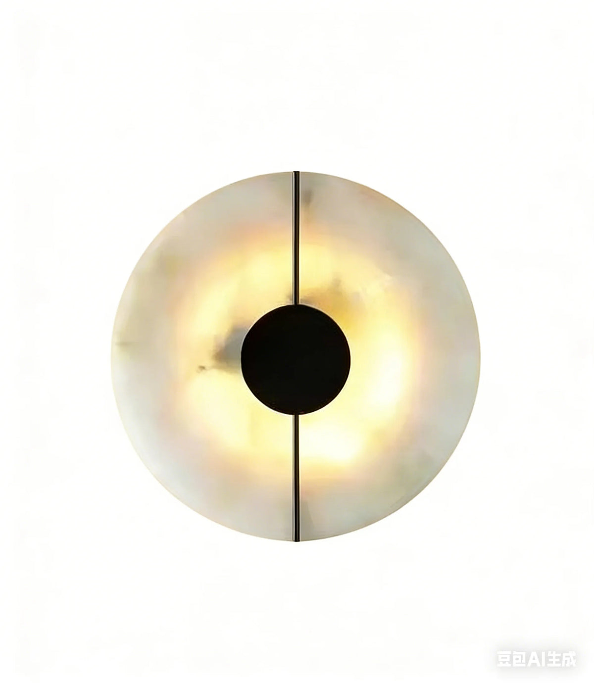 Modern Alabaster LED Wall Sconce — product view 7