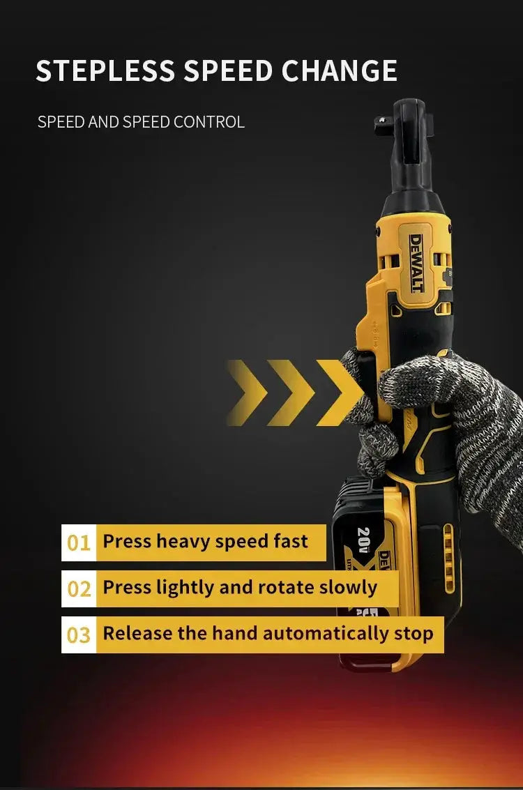 Cordless Ratchet Wrench for Pros Power — product view 11