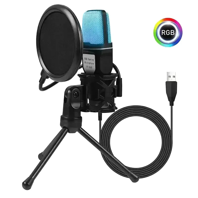 Crystal Clear USB Microphone for Gaming — product view 1