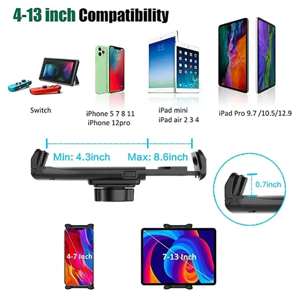 Car Cup Holder Mount for Tablets and Phones 360 Adjustable