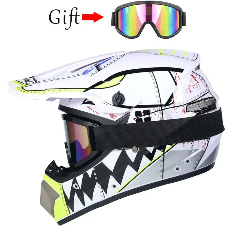Children Offroad Motorcycle Helmet — product view 10